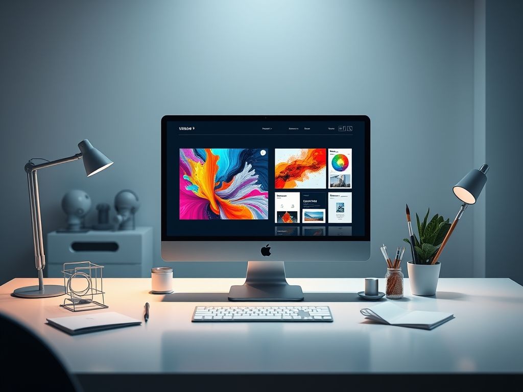Criação de sites para Artistas Plásticos