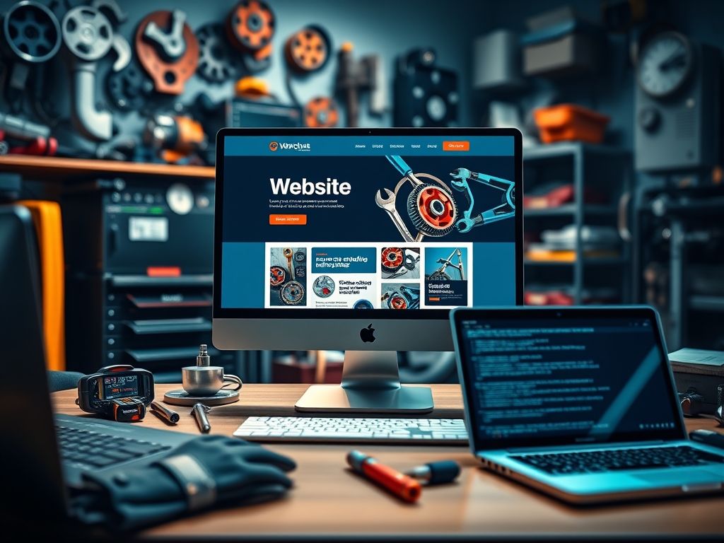 Criação de sites para Automecânicas
