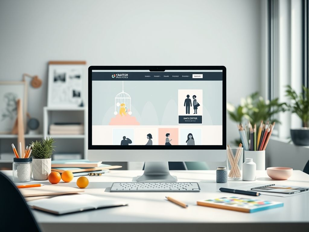 Criação de sites para Babás Profissionais
