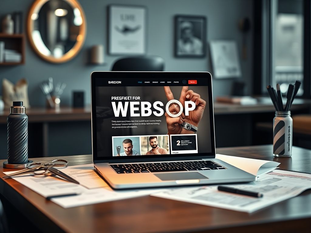 Criação de sites para Barbearias