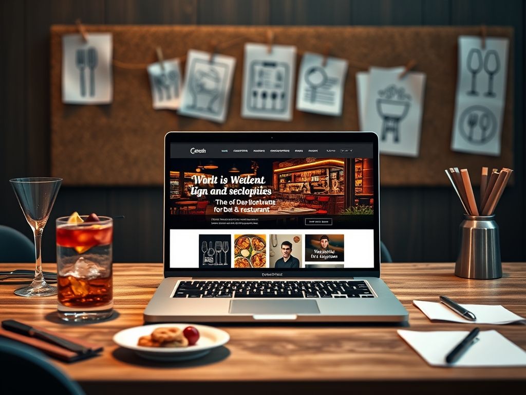 Criação de sites para Bares e Restaurantes