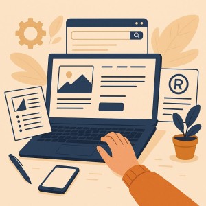 Da criação do site ao registro da marca - o guia para fortalecer sua presença online