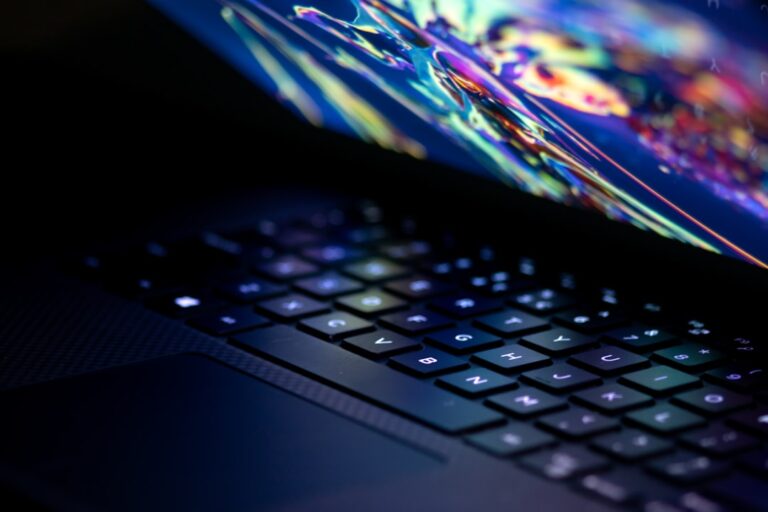 Photo laptop screen design